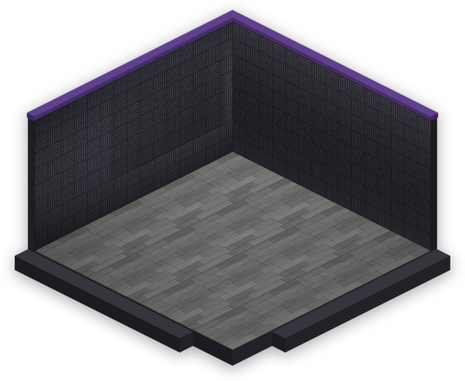 A Studiocube room with a city window